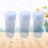 Transparent Plastic Storage Bottles with Covers 100 pcs 4
