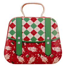 Christmas cookie tins with handles metal 7 styles 2.8x2.4