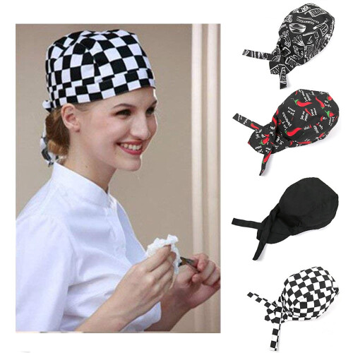 Chef Cap for Bakers and Cooks Adjustable Unisex 4 Colors 2