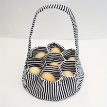 Egg Collecting Basket with 7 Pouches for Chickens Ducks