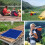 Camping Mat Pearl Cotton Insulated Quad-Fold Pad 4