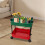 Mobile Storage Cart 2-Tier Ventilated Durable Plastic 5