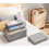 Travel Organizer Bags Set Compression Storage 3 Pcs 6