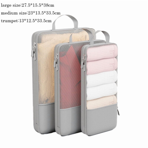 Travel Organizer Bags Set Compression 3 Pcs 1