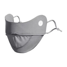Polyamide face mask for sun protection and driving