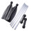 Aluminum Alloy Detachable Boat Paddle Pair 126cm 1