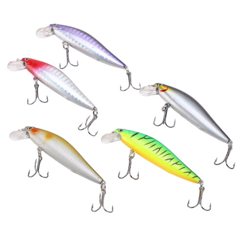 Topwater Simulation Bait with 3D Eyes and Steel Beads 2