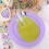 Easter Silverware Organizer Pouches Egg-Shaped 4PC 4