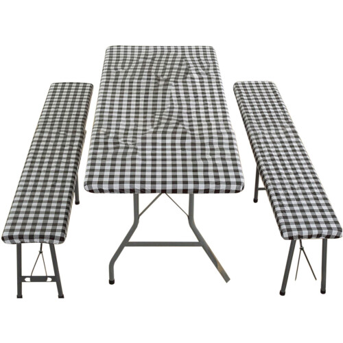 Table Cover for 6-Foot Rectangular Tables Vinyl with 1