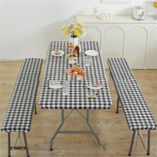 Table Cover for 6-Foot Rectangular Tables Vinyl with