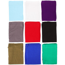 Dreadlock Tube Bands and Cap Set 9-Piece