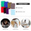 Dreadlock Tube Bands and Cap Set 9-Piece 7