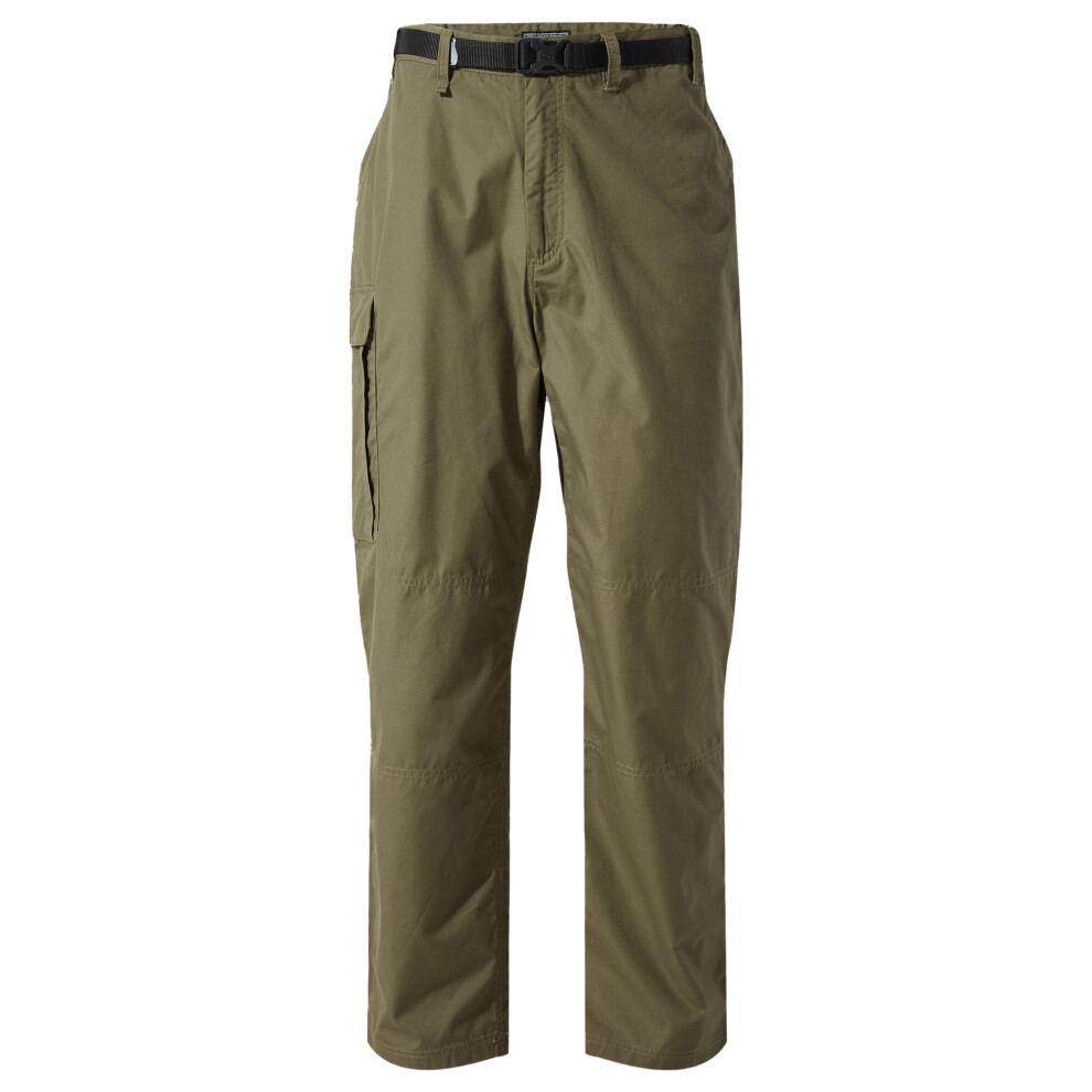 Craghoppers (36R, Wild Olive) Mens Kiwi Classic Trousers