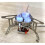 Portable Three-Burner Camping Stove - Foldable Windproof 8