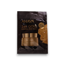 Ahava Single Use 24K Gold Mineral Hydrating Mud Mask For Face 6 ml