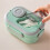 Lunch Container Box Modern Minimalist 1200ml with Utensils 7