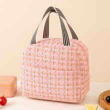 Insulated Portable Lunch Bag 3-Layer Silver Foil Lined