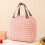 Insulated Portable Lunch Bag 3-Layer Silver Foil Lined 1