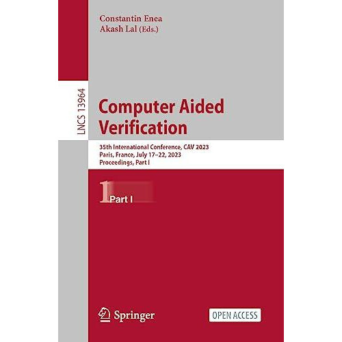 Computer Aided Verification 35th International Conference CAV 2023 Par