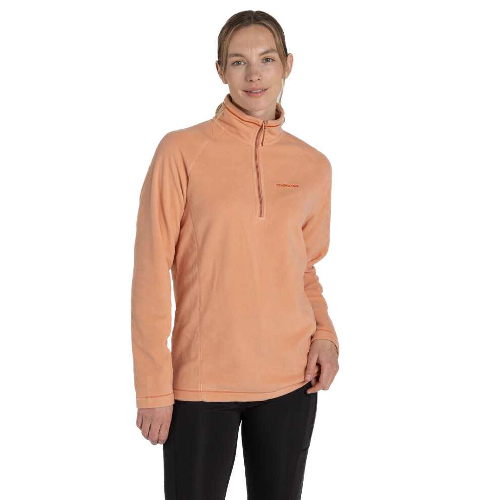 Craghoppers (22 Uk, Clay) Womens/Ladies Miska Vi Half Zip Fleece