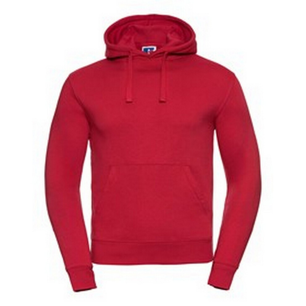 Russell (S, Classic Red) Mens Authentic Hoodie