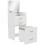 3 in 1 Dressing Table ， Mirror and Rolling Stool 3