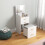 3 in 1 Dressing Table ， Mirror and Rolling Stool 8