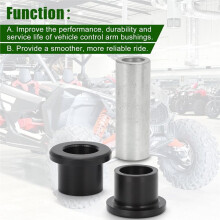 UTV A-Arm Control Arm Bushing and Sleeves Kit for Maverick X3 / 900 / Turbo/X /X /X RC/X MR/MAX, Extreme Duty
