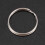 120 Pcs 20mm Outside Dia Universal Split Key Rings Keychain Holders 6