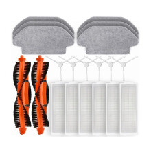 Main Side Brush Hepa Filter Mop Cloth Parts Accessories,Compatible for  Robot Vacuum S10 S12 B106GL