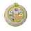 Round Embroidery Pot Double Layer ABS Plastic Embroidery Frame DIY Accessories Embroidery Hoops Light Green 1