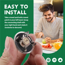 Piezas de Repuesto de Engranaje de Base y Engranaje de Cuchilla de Licuadora para Accesorios de Piezas de Exprimidor de Licuadora Magic 250W
