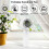 Handheld Portable High Wind Long-Lasting Desktop Silent Small Fan 3-Speed Charging Fan with Display 4