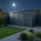 17x4 Pent Composite Shed Tanalised (Single Door, No Windows) 3