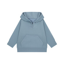 (3-4 Years, Stone Blue) Larkwood Childrens/Kids Sustainable Hoodie
