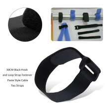 Yoga Mat Tie Strap Black 12 PCS