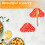 Ceramic Mushroom Spoon Rest Heat Resistant 2 pcs 7