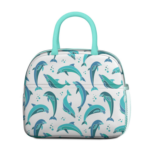 Insulated Lunch Tote Shark Whale Design 1 Pack 1
