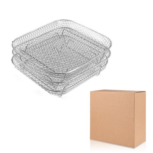 Stainless Steel Dehydration Rack 3-Tier Stackable