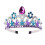 Mermaid Princess Headband Silver Rhinestone Crown 1