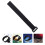 Yoga Mat Tie Strap Black 12 PCS 7