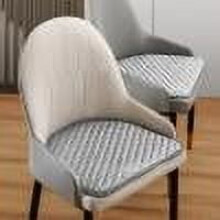 Curved Dining Chair Cushions Breathable Non-Slip 2 Pack