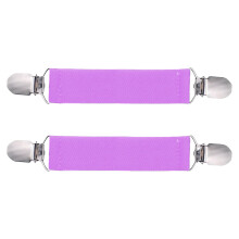 Elastic Glove Clips Stainless Steel 2 Pcs