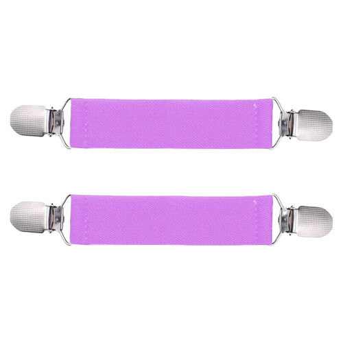Elastic Glove Clips Stainless Steel 2 Pcs