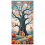 Easter Bunny Backdrop Cartoon Animal Spring Theme 1pc 6