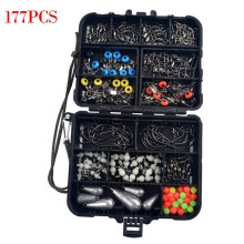 Fishing Lures Kit Crankbait Metal Hook 177 Pieces