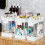 Under Sink Organizer Shelf White 3 Pack 2 Tier 6