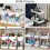 Under Sink Organizer Shelf White 3 Pack 2 Tier 7