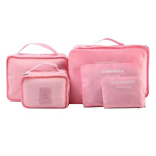 MOQIN packing cubes set 6 pcs lightweight space-saving