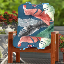 Patio Cushions for Wicker Chairs Printed Pattern Thickened
